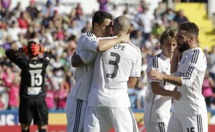 LEVANTE VS REAL MADRID : Ronaldo Bikin Dua Gol, Madrid Hajar Levante 5-0