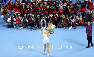 TENIS CHINA OPEN 2014 : Taklukkan Kvitova, Sharapova Tampil sebagai Juara