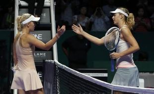 WTA FINALS SINGAPURA 2014 : Wozniacki Taklukkan Sharapova