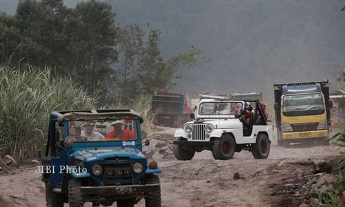 Jeep Lava Tour Merapi akan Dibatasi