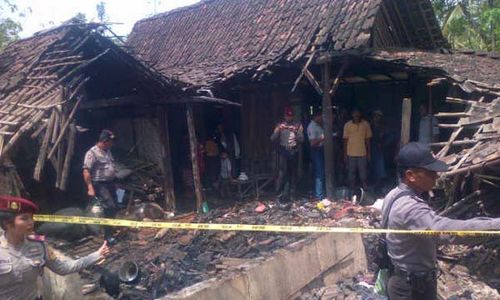 Rumah Terbakar, Warga Rugi Rp18 Juta