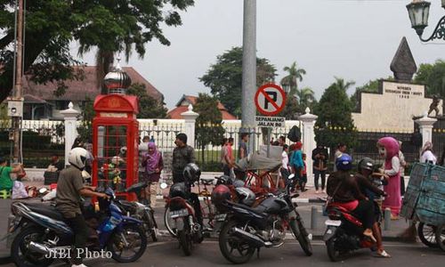 PARKIR SOLO : Sanksi Gembok Motor Diberlakukan di Solo Senin (16/2/2015)