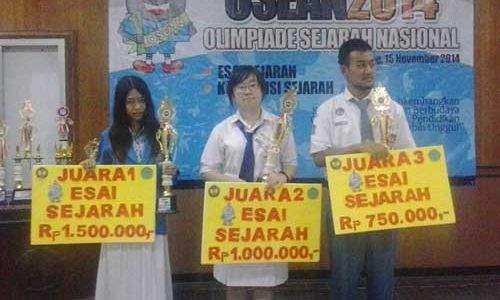 PELAJAR BERPRESTASI : Sempat Gagal, Pratika Tak Mau Menyerah, Sabet Gelar Juara Nasional Esai Sejarah