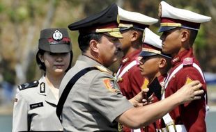 FOTO AKADEMI KEPOLISIAN : Pendidikan Bhayangkara Ditutup, 339 Lulus