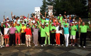 FOTO BISNIS INDONESIA EXECUTIVE GOLF TURNAMENT : Ini Dia Peserta Turnamen Golf Bisnis Indonesia