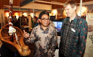 FOTO MARINTEC INDONESIA 2014 : 100 Pelaku Industri Maritim Pameran di Jakarta