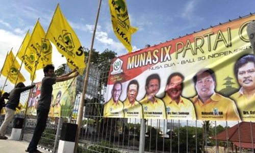 KONFLIK INTERNAL PARTAI GOLKAR : Rival-Rival Ical Berkumpul di Bali, Ini Agenda Mereka