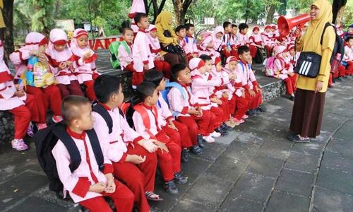 FOTO OUTING CLASS : TK Islam Terpadu Insan Kamil ke Balekambang