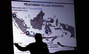 FOTO TOL LAUT : Konsep Tol Laut Dipaparkan di Makassar