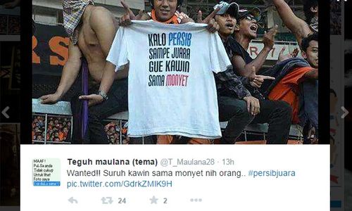 TRENDING SOSMED : Persib Juara, Pria Ini Diminta Kawin dengan Monyet