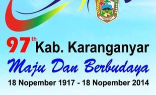 HUT KARANGANYAR : Logo Diduga Jiplak, Awas UU Hak Cipta!