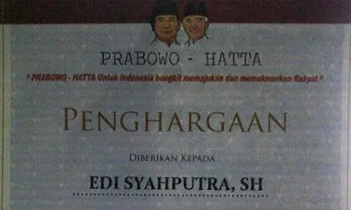 ADMIN TRIOMACAN2000 DITANGKAP : Beredar Dokumen Edi Syahputra Relawan Prabowo-Hatta di Pilpres 2014