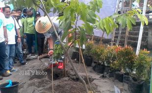 1.000 Pohon Ditanam di Bantaran Sungai Gajah Wong