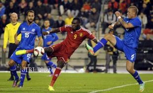  LAGA PERSAHABATAN : BELGIA VS ESLANDIA 3-1 : Gol Divock Origi dan Romelu Lukaku Hentikan Eslandia