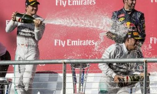 GP-F1 AMERIKA SERIKAT 2014 : Hamilton Kalahkan Rosberg, Mercedes Finis 1-2 Lagi