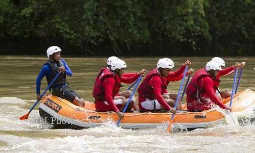 INTERNATIONAL MUSI TRIBOATTON 2014 : Tujuh Negara Ambil Bagian di Musi Triboatton