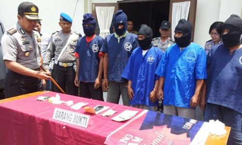 KRIMINALITAS KLATEN : 8 Pejudi di Delanggu dan Jogonalan Dibekuk Polisi