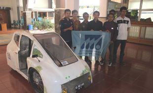 KARYA MAHASISWA : Mobil Bayu Surya Bikinan Mahasiswa UMS Ini Diklaim Irit BBM