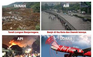 Rentetan Bencana di Bulan Peringatan 10 Tahun Tsunami Aceh