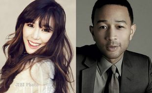 K-POP : Tiffany Bakal Berduet dengan John Legend