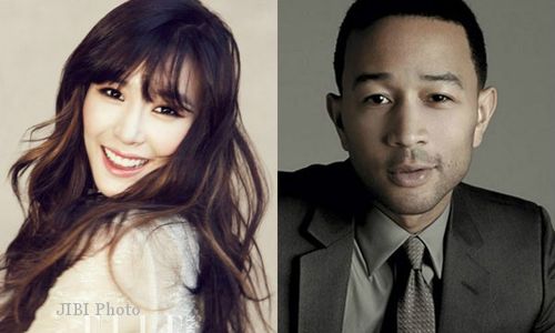 K-POP : Tiffany Bakal Berduet dengan John Legend