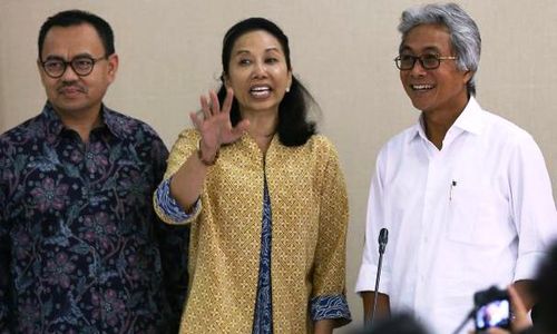 FOTO DIRUT BARU PERTAMINA : 2 Menteri Perkenalkan Direksi Baru Pertamina