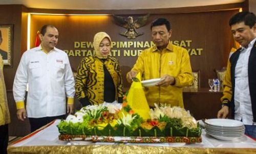 FOTO PARTAI HANURA : Begini Resepsi Ulang Tahun Partai Hanura