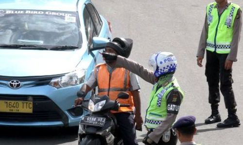 PELARANGAN SEPEDA MOTOR : Diklaim Sukses Tekan Kemacetan, Jalur Steril Motor Jakarta Diperluas