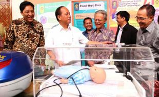 FOTO TEMU BISNIS DAN INNOVATION EXPO : UI Kukuhkan Kerja Sama Daerah dan Industri