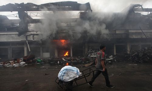 Solo Hari Ini: 27 Desember 2014, Kala Pasar Klewer Terbakar Hebat