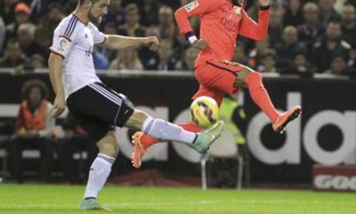 VALENCIA 0-1 BARCELONA : Susah Payah Barca Menang Tipis 1-0 Lawan Valencia