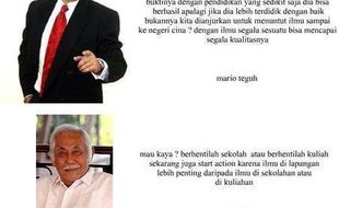 BERITA TERPOPULER : Kamar Short Time Telaga Sarangan hingga Meme Bob Sadino vs Mario Teguh