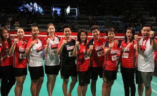 DJARUM SUPERLIGA BADMINTON 2015 : Kalahkan Hokuto Bank Jepang 3-0, Djarum Kudus Rebut Juara Ketiga