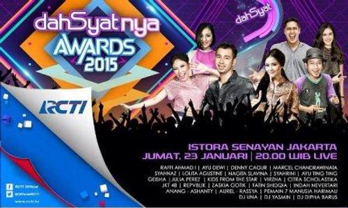 DAHSYAT AWARD 2015 : Ayu Ting Ting Juarai Penyanyi Dangdut Terdahsyat