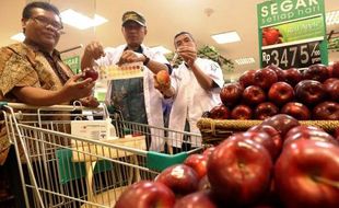 FOTO APEL BERBAKTERI : Apel Granny Smith dan Gala Diburu