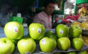 FOTO APEL BERBAKTERI : Masih Ada Granny Smith di Pasar Gede