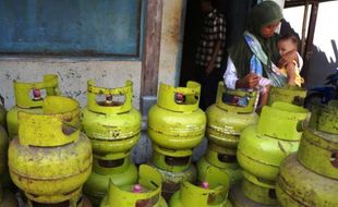 KELANGKAAN ELPIJI : Gas 3 Kg Hilang di Solo, Harga Rp20.000