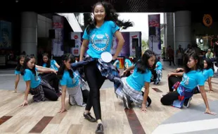 FOTO HUT SOLOPOS TV : Begini Lincahnya Girls Hip Hop Dance