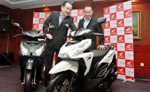 MOTOR TERBARU : Permintaan Tinggi, Honda Jatim Naikkan Target Penjualan New Vario