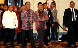 FOTO MUNAS HIPMI : Jokowi Hadiri Pembukaan Munas XV Hipmi