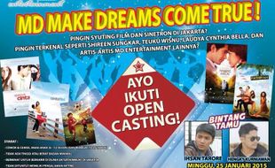 MD Entertainment Buka Casting di Solo, Catat Waktunya!