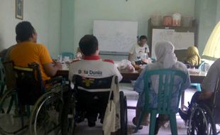 KEGIATAN DIFABEL : YDMI Gelar Work Shop Pembebasan Belenggu Diri Difabel