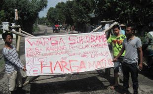 BLOKADE JALAN KLATEN : Kendaraan Berat Dilewatkan Jalan Raya Jogja-Solo