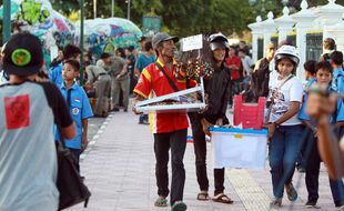 PENATAAN KOTA JOGJA : Titik Nol Dipercantik dengan Batu Andesit