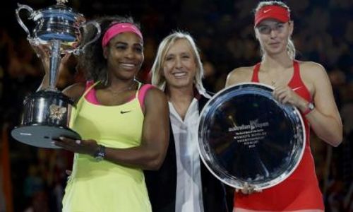 FINAL AUSTRALIAN OPEN 2015 : Taklukkan Sharapova Dua Set Langsung, Serena Juara