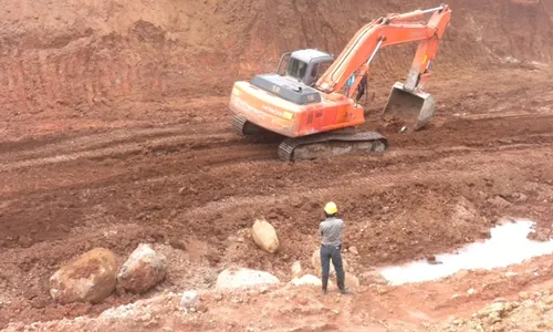 PEMBANGUNAN INFRASTRUKTUR : Jelang Musim Hujan, Pembangunan Waduk Logung Dikebut