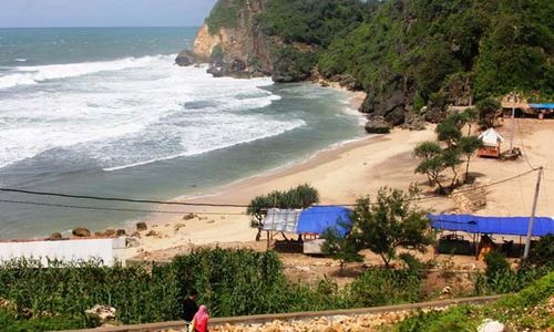 PENATAAN GUNUNGKIDUL : Manfaatkan Dana MP3KI, 5 Pantai di Saptosari Dibenahi