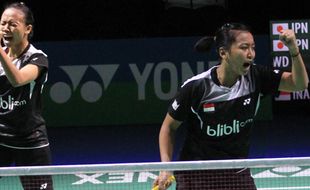 YONEX GERMAN OPEN 2015 : Della Destiara Haris/Rosyita Eka Putri Sari Tundukkan Unggulan Pertama