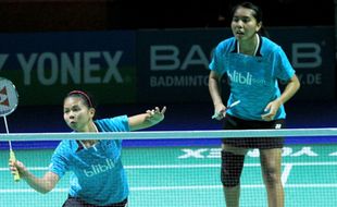 YONEX GERMAN OPEN 2015 : Greysia Polii/Nitya Krishinda Melaju Mulus ke Babak Kedua