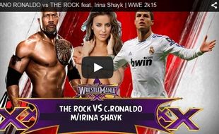 MOST POPULAR YOUTUBE : Berebut Irina Shayk, The Rock dan Ronaldo Duel di Ring WWE